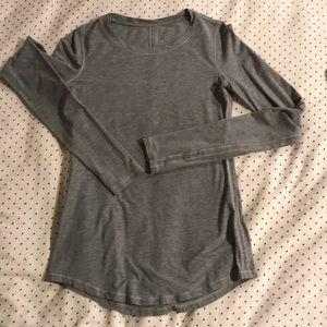 Lululemon cotton long sleeve top